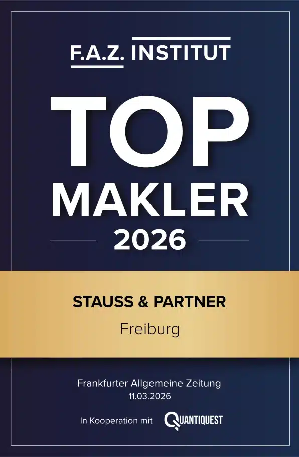 Immobilienmakler Freiburg, STAUSS & PARTNER Ihr Makler in Freiburg, Stauss Immobilien