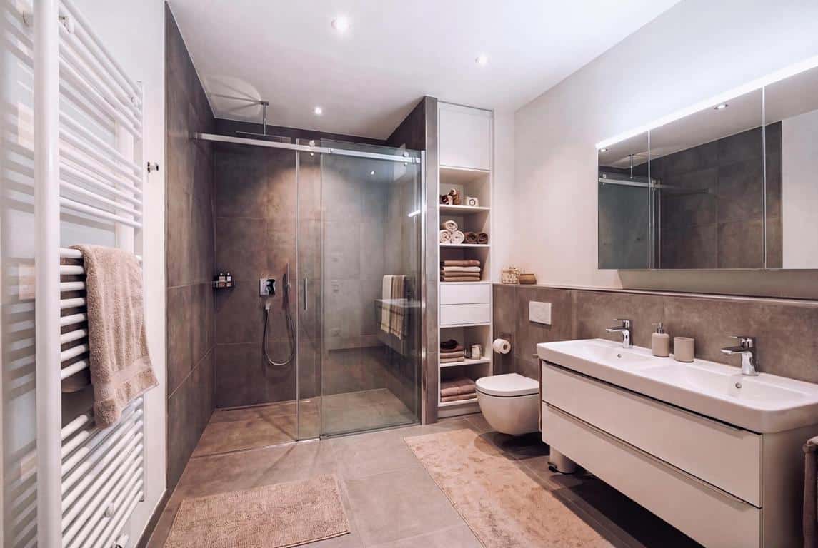 Unverbindliche Illustrationen - Beispiel Badezimmer