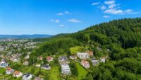 Blick über Herdern