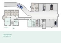 Grundriss Untergeschoss/Keller/Tiefgarage