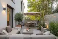 Private Terrasse (unverbindliche Illustration)