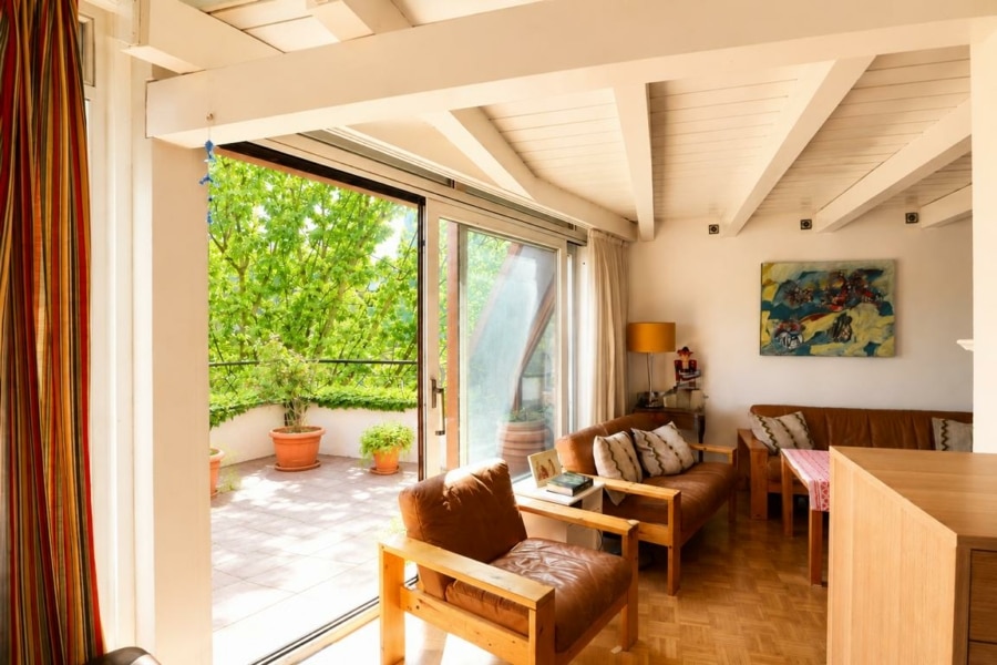 ...zum tollen Balkon