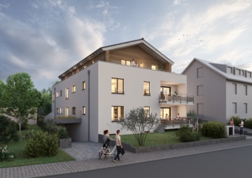 Neubauvorhaben in Gundelfingen: 3,5-Zimmer-Erdgeschosswohnung mit Gartenanteil, 79194 Gundelfingen, Erdgeschosswohnung