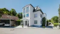 Außenansicht des Mehrfamilienhauses