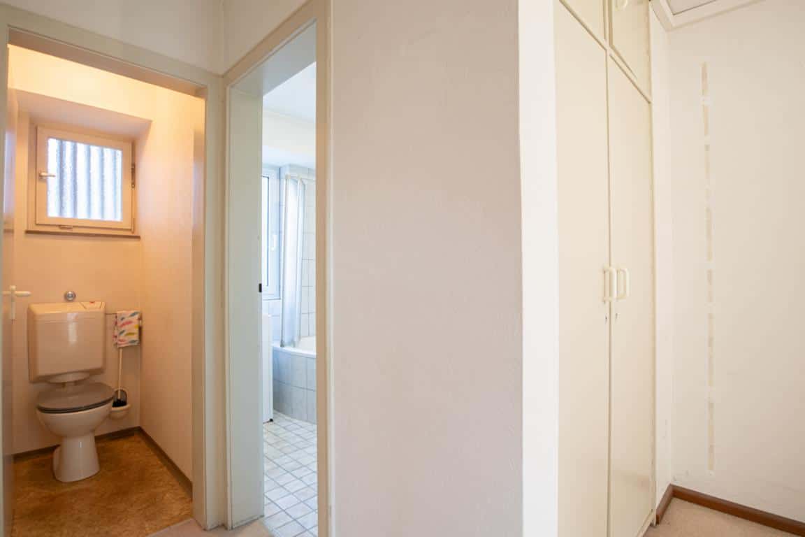 Separates WC mit angrenzendem...