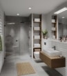 Unverbindliche Illustrationen - Ansicht Badezimmer