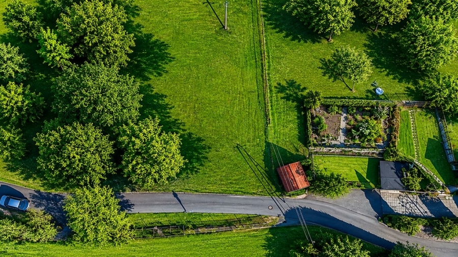Baugrundstück im Grünen