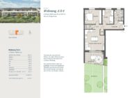 Grundriss Wohnung A.0.4 Haus A