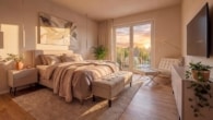 Unverbindliche Illustrationen - Ansicht Schlafzimmer