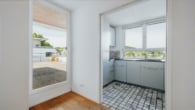 Zugang auf die Dachterrasse