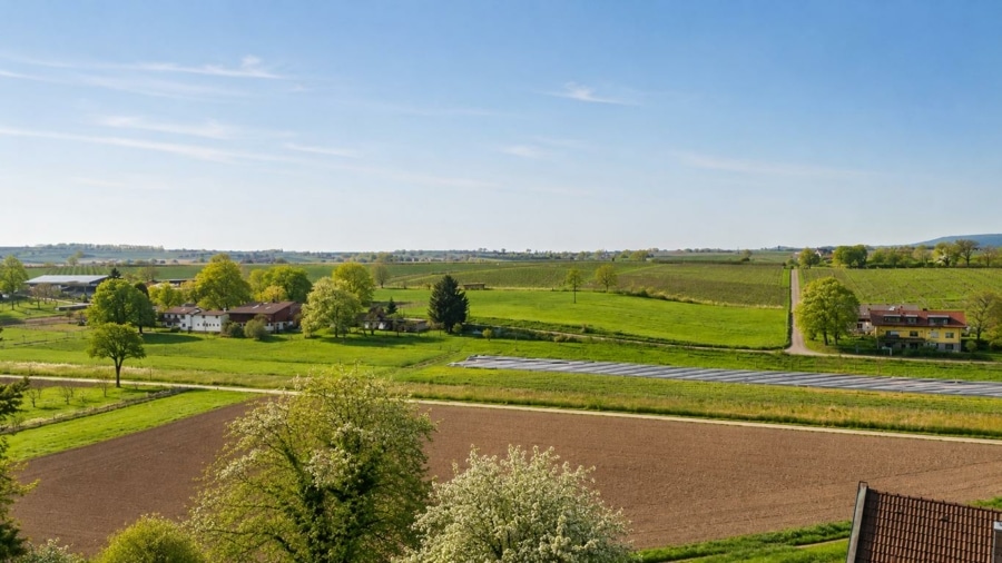 Blick in die malerische Umgebung (Drohnenaufnahme)
