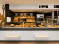 Moderne Auslagefläche