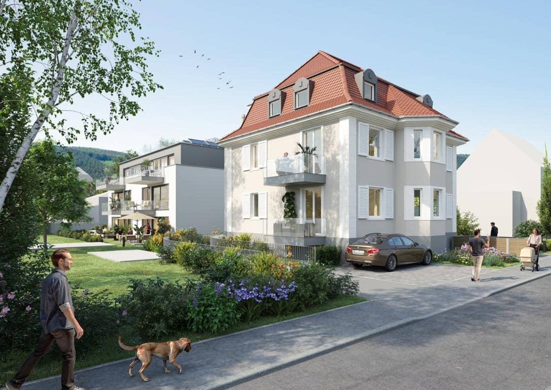 Hausansicht Gustav-Vetter-Straße (Unverbindliche Illustration)