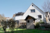 Rückansicht des Hauses