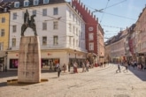 Zentraler Freiburger Innenstadtknoten (Bertoldsbrunnen)