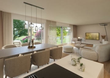 Neubauvorhaben in Waldkirch: 3-Zimmer-Erdgeschosswohnung mit Terrasse und Garten, 79183 Waldkirch, Erdgeschosswohnung