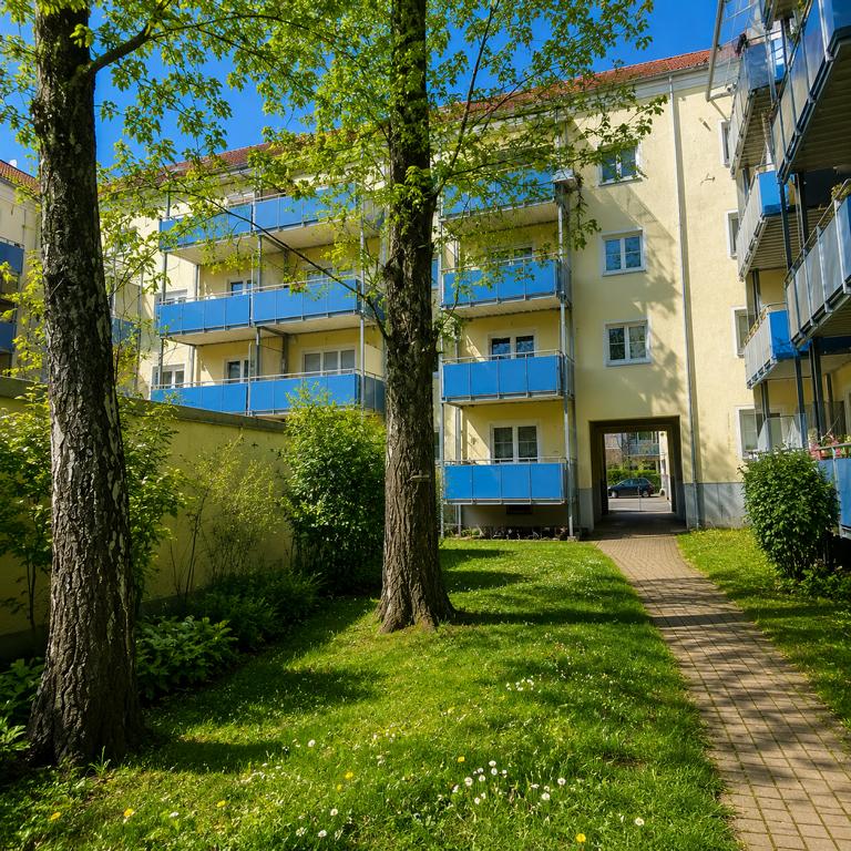 Attraktive Wohnanlage mit gemeinschaftlichem Innenhof