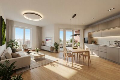 Neubau: 3-Zimmer Eigentumswohnung (Nr. 1.32) am pulsierenden Güterbahnhof!, 79100 Freiburg, Apartment