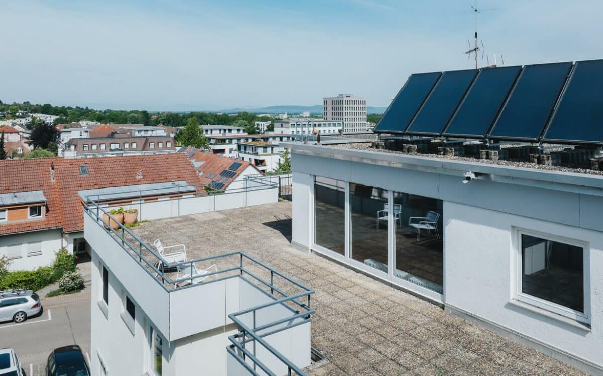 Dachterrasse mit beeindruckender Größe