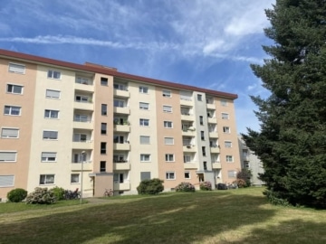 Freiburg-Betzenhausen: renovierungsbedürftige 3-Zimmer-Wohnung mit toller Aussicht, 79114 Freiburg, Dachgeschosswohnung